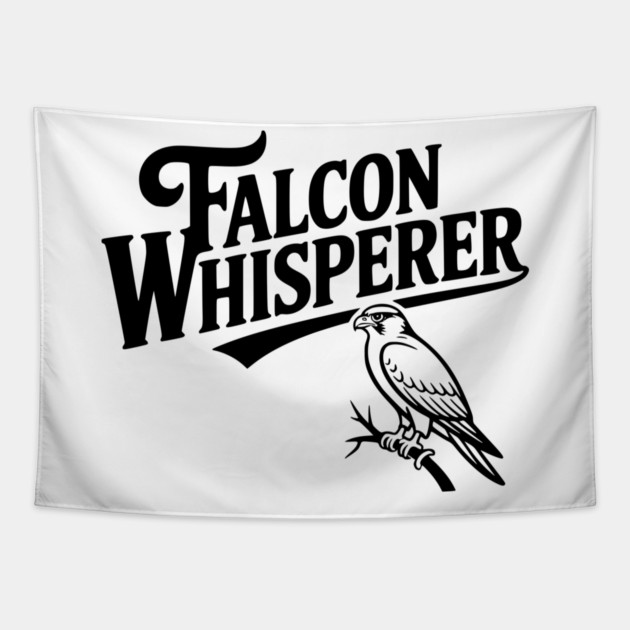Falcon Whisperer Tapestry by Frank Ring