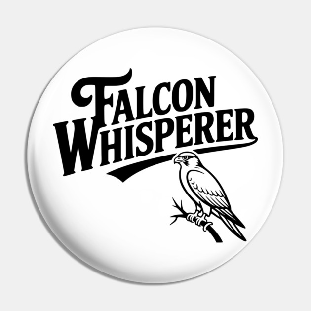 Falcon Whisperer Pin by Frank Ring