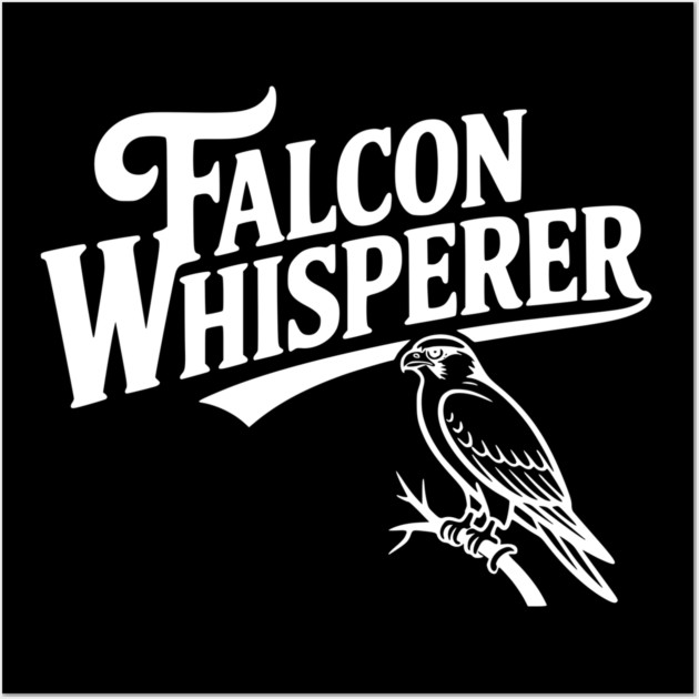 Falcon Whisperer Wall Art by Frank Ring