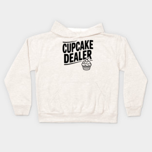 Cupcake Dealer Kids Hoodie