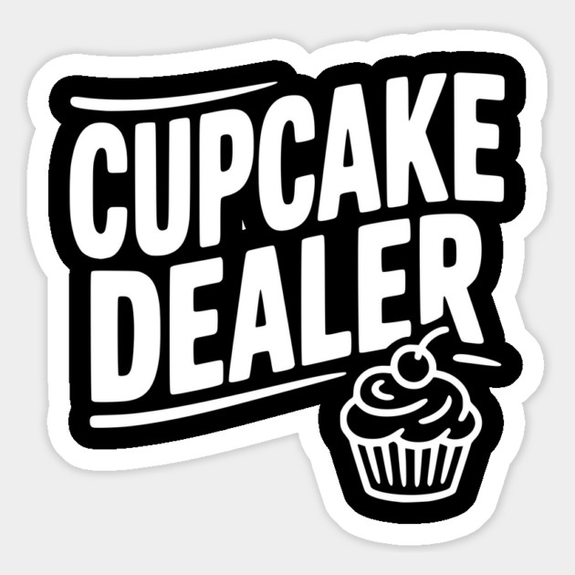 Cupcake Dealer Magnet by Frank Ring