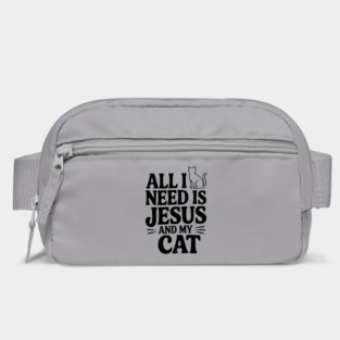 All I Need is Jesus and My Cat Bag