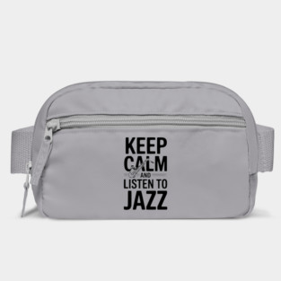 Keep Calm and Listen to Jazz Bag