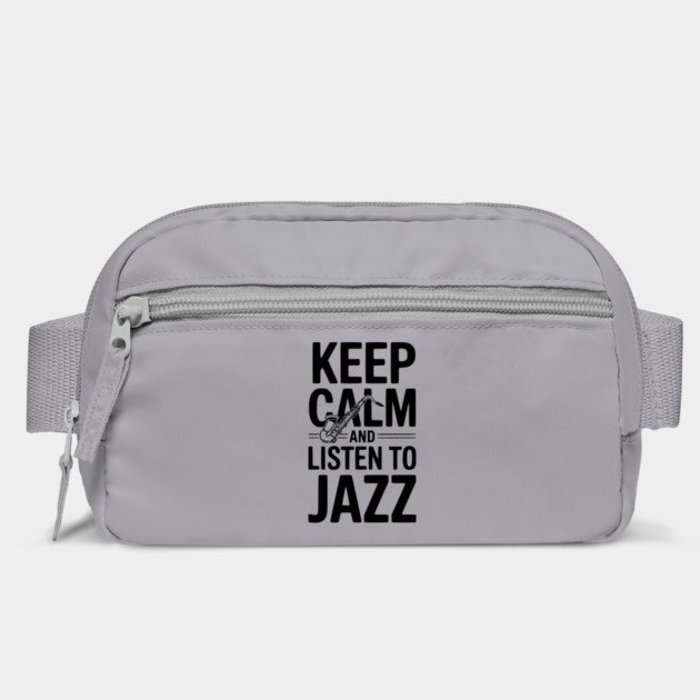 Keep Calm and Listen to Jazz by Frank Ring