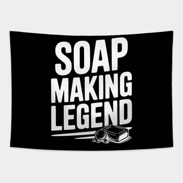 Soap Making Legend Tapestry by Frank Ring