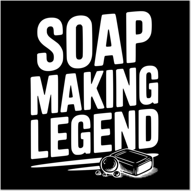 Soap Making Legend Wall Art by Frank Ring
