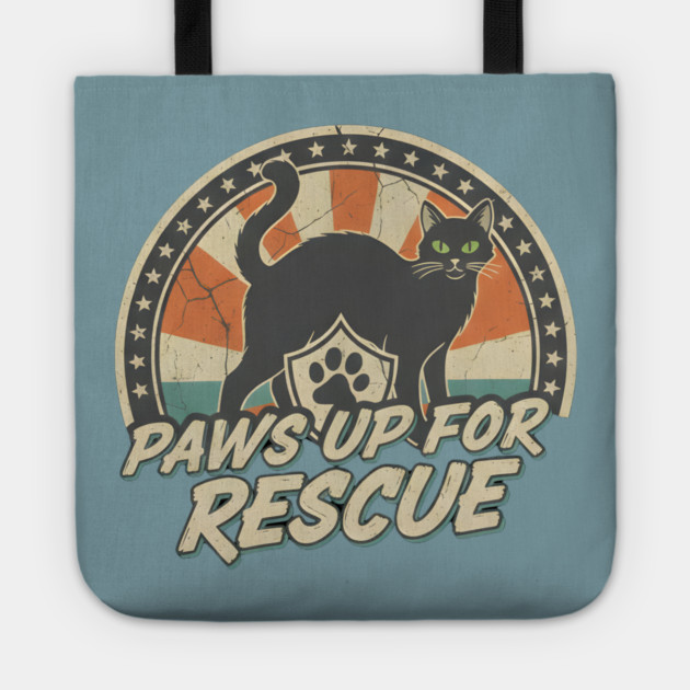 PAWS UP FOR RESCUE Tote by Cataura