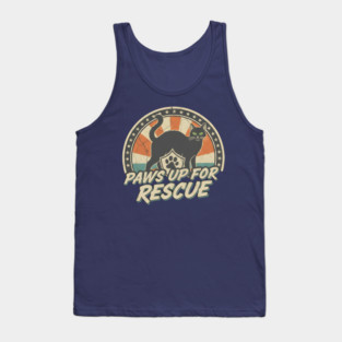 PAWS UP FOR RESCUE Tank Top
