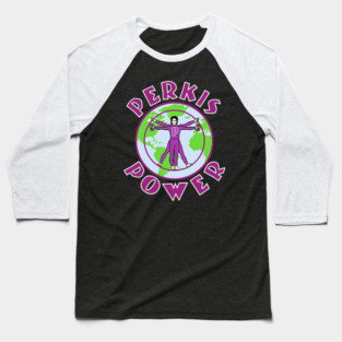 Heavyweights - Perkis Power - Ben Stiller Baseball T-Shirt