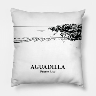 Aguadilla - Puerto Rico Pillow