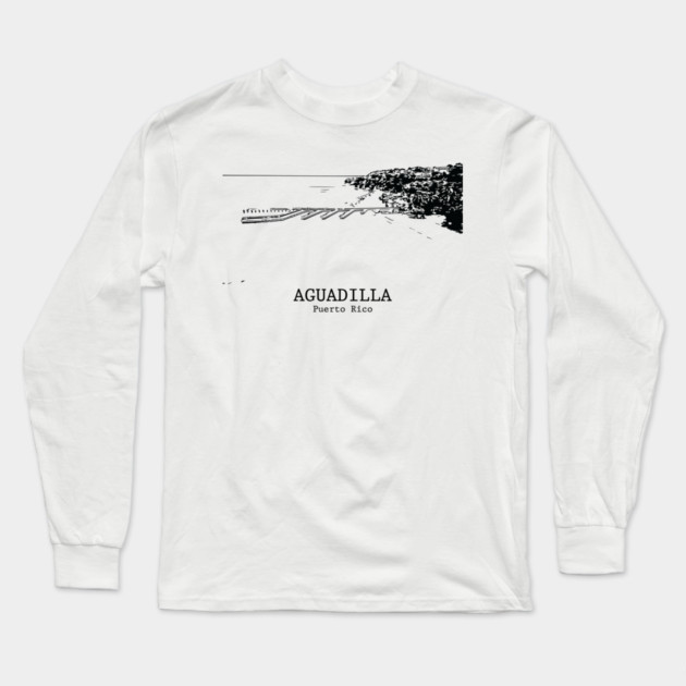 Aguadilla - Puerto Rico Long Sleeve T-Shirt by Lakeric