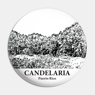 Candelaria - Puerto Rico Pin