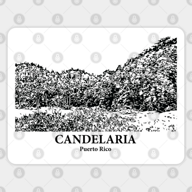 Candelaria - Puerto Rico Sticker by Lakeric