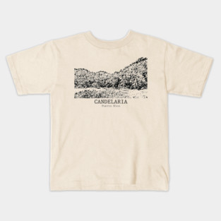 Candelaria - Puerto Rico Kids T-Shirt