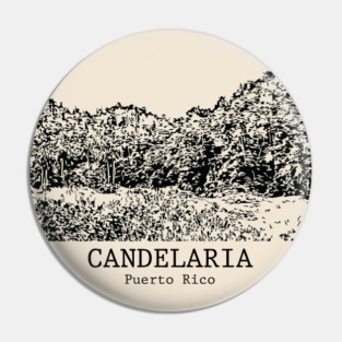 Candelaria - Puerto Rico Pin