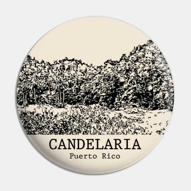 Candelaria - Puerto Rico Pin by Lakeric