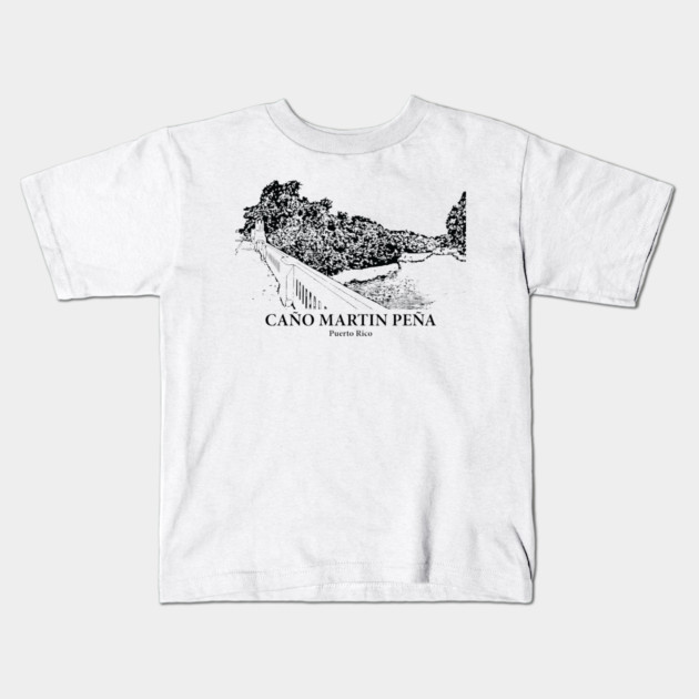 Caño Martín Peña - Puerto Rico Kids T-Shirt by Lakeric