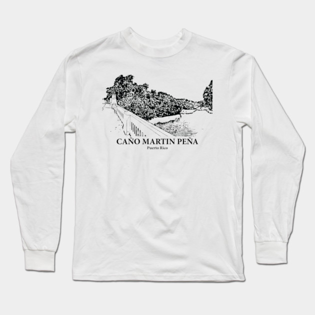 Caño Martín Peña - Puerto Rico Long Sleeve T-Shirt by Lakeric