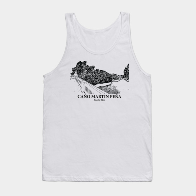 Caño Martín Peña - Puerto Rico Tank Top by Lakeric