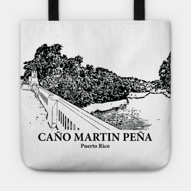 Caño Martín Peña - Puerto Rico Tote by Lakeric