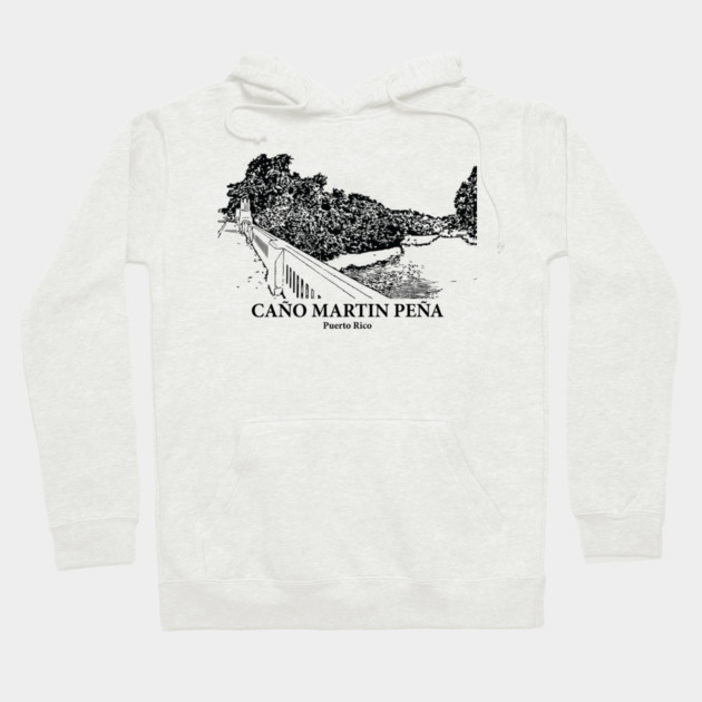 Caño Martín Peña - Puerto Rico Hoodie by Lakeric