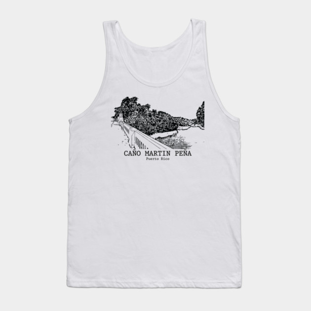 Caño Martín Peña - Puerto Rico Tank Top by Lakeric