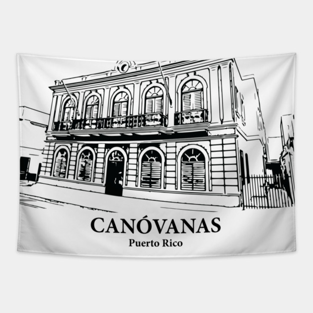 Canóvanas - Puerto Rico Tapestry by Lakeric