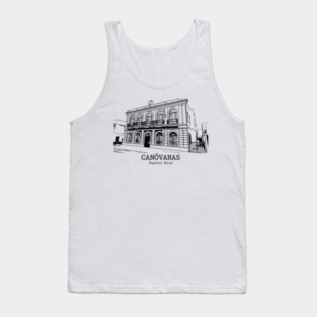 Canóvanas - Puerto Rico Tank Top by Lakeric