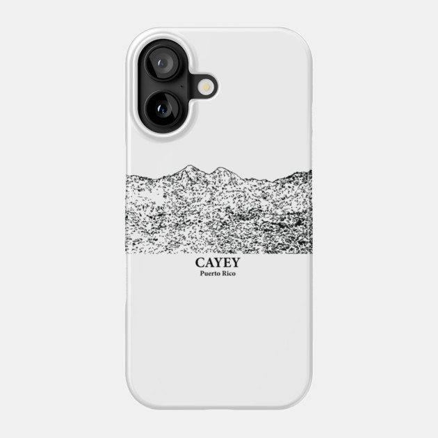 Cayey - Puerto Rico Phone Case by Lakeric