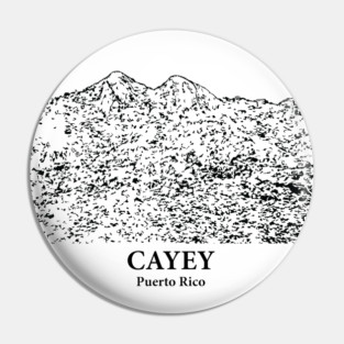 Cayey - Puerto Rico Pin