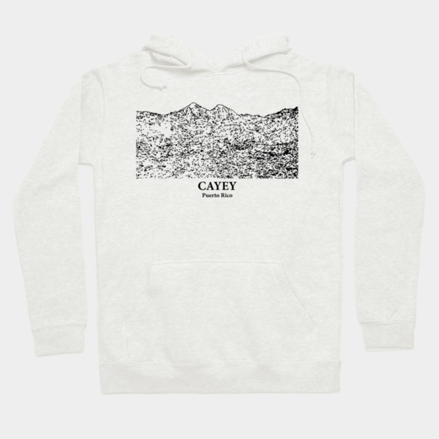 Cayey - Puerto Rico Hoodie by Lakeric
