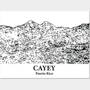 Cayey - Puerto Rico Posters and Art