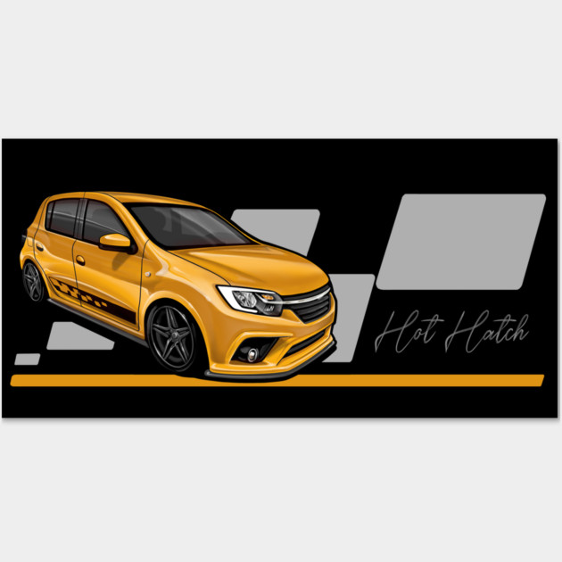 Renault Sandero Wall Art by monsalveautos