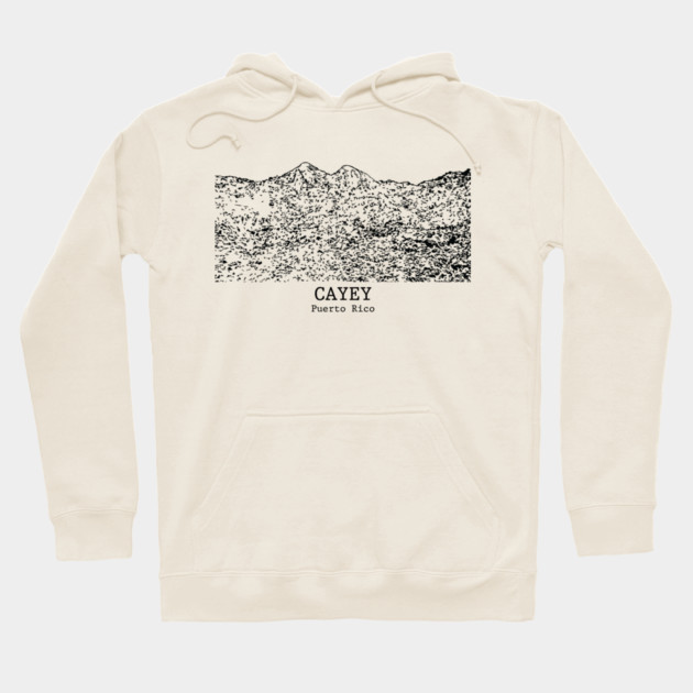 Cayey - Puerto Rico Hoodie by Lakeric