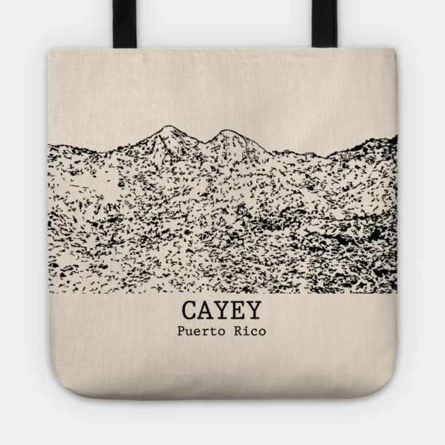 Cayey - Puerto Rico Tote by Lakeric