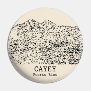 Cayey - Puerto Rico Pin