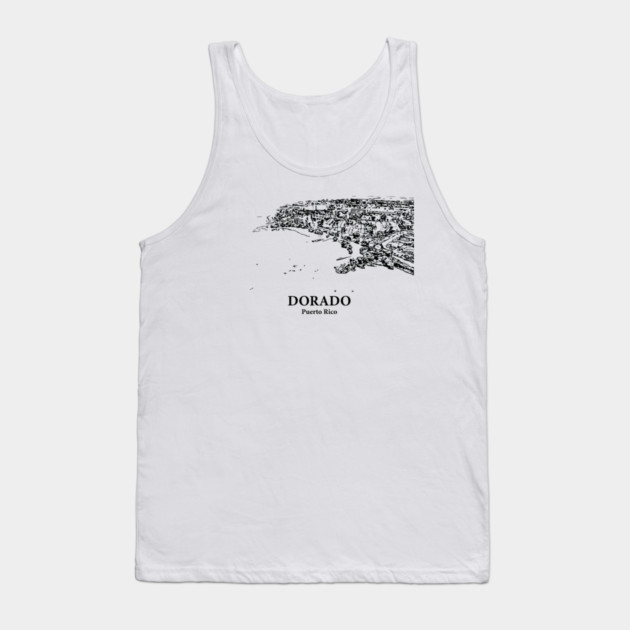 Dorado - Puerto Rico Tank Top by Lakeric