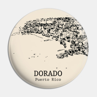 Dorado - Puerto Rico Pin