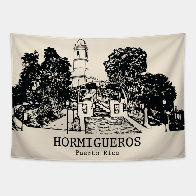 Hormigueros - Puerto Rico Tapestry by Lakeric