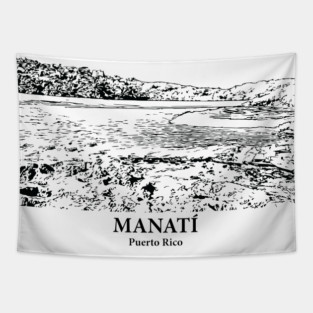 Manatí - Puerto Rico Tapestry