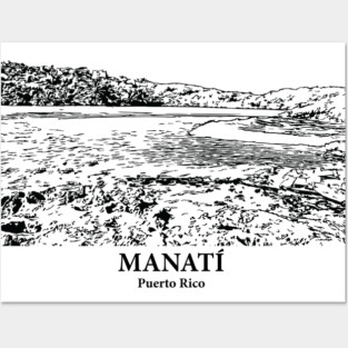 Manatí - Puerto Rico Posters and Art