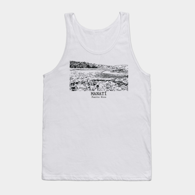 Manatí - Puerto Rico Tank Top by Lakeric