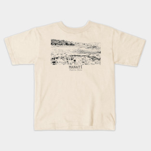 Manatí - Puerto Rico Kids T-Shirt
