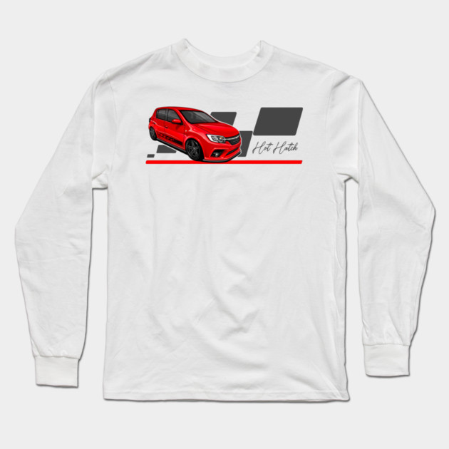 Dacia Sandero Long Sleeve T-Shirt by monsalveautos