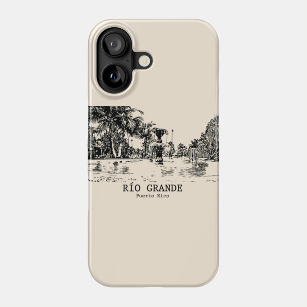 Río Grande - Puerto Rico Phone Case by Lakeric