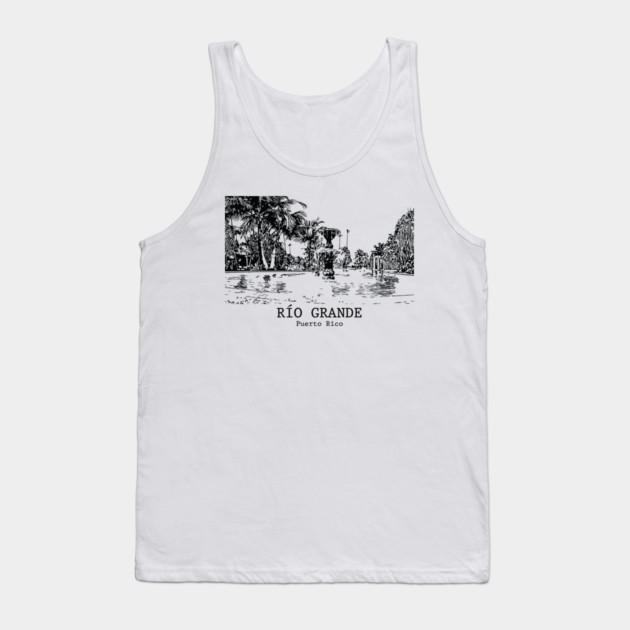 Río Grande - Puerto Rico Tank Top by Lakeric