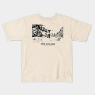 Río Grande - Puerto Rico Kids T-Shirt