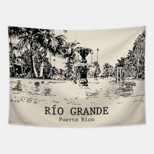 Río Grande - Puerto Rico Tapestry