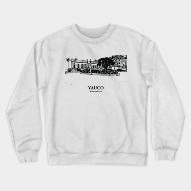 Yauco - Puerto Rico Crewneck Sweatshirt by Lakeric