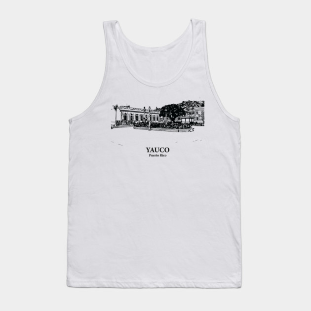 Yauco - Puerto Rico Tank Top by Lakeric